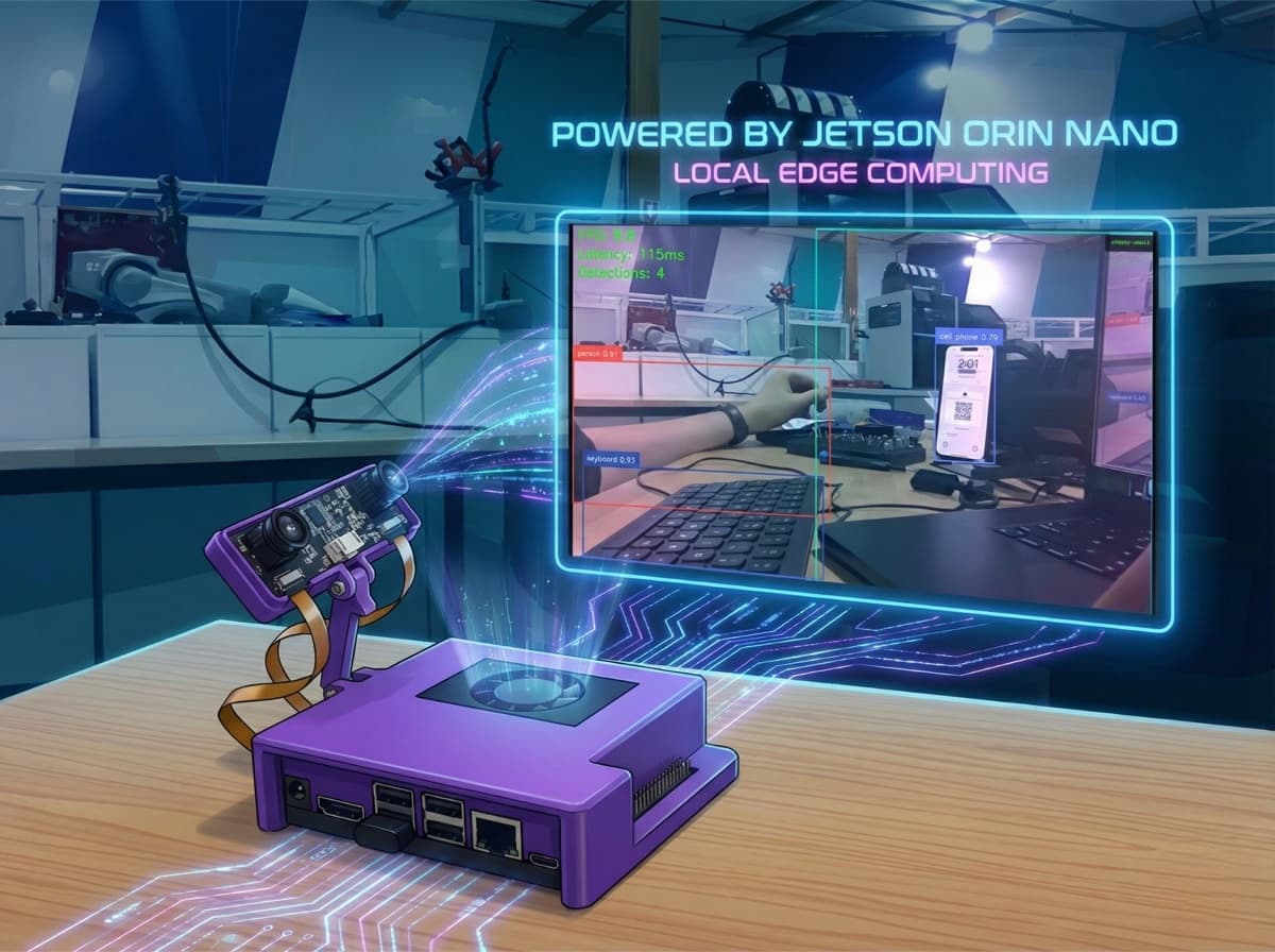 Jetson Orin Nano - Local Edge Computing