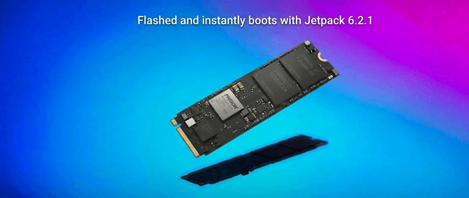 Pre-configured NVMe SSD with Jetpack 6.2.1