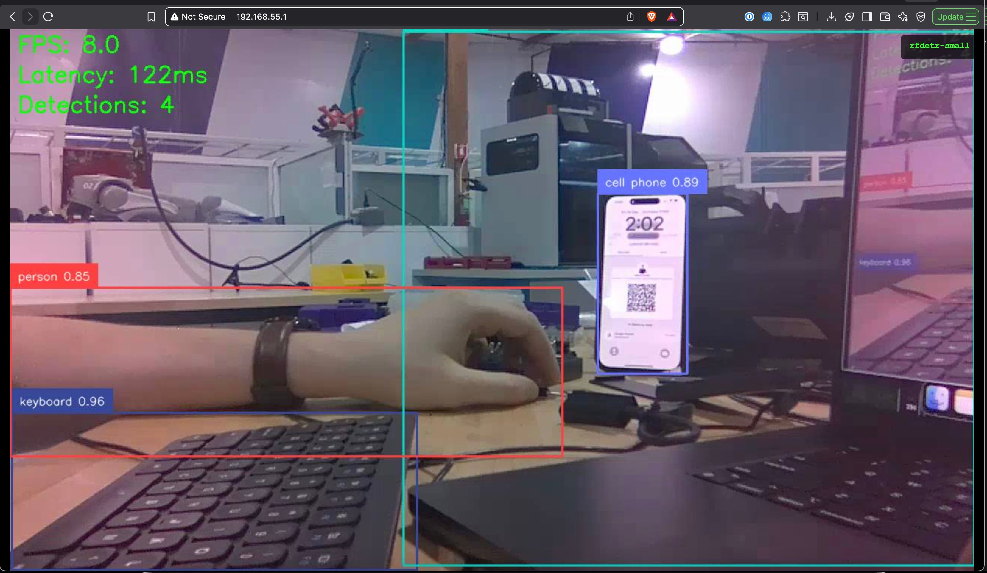Real-time Object Detection with Roboflow